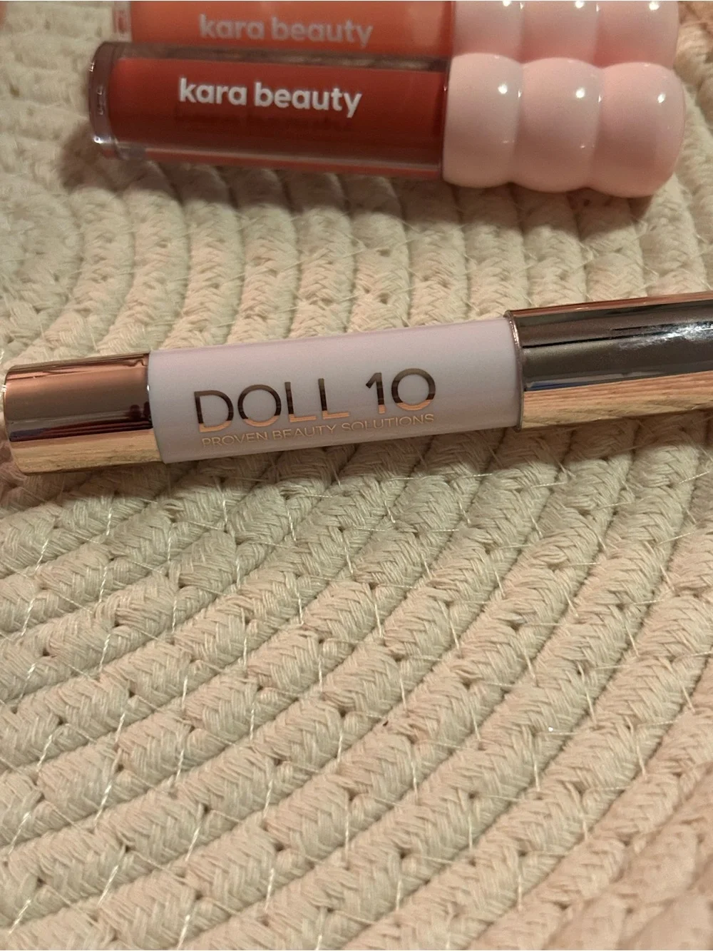 Doll 10 3 Piece Bundle and 2 Kara Beauty Lip Glosd